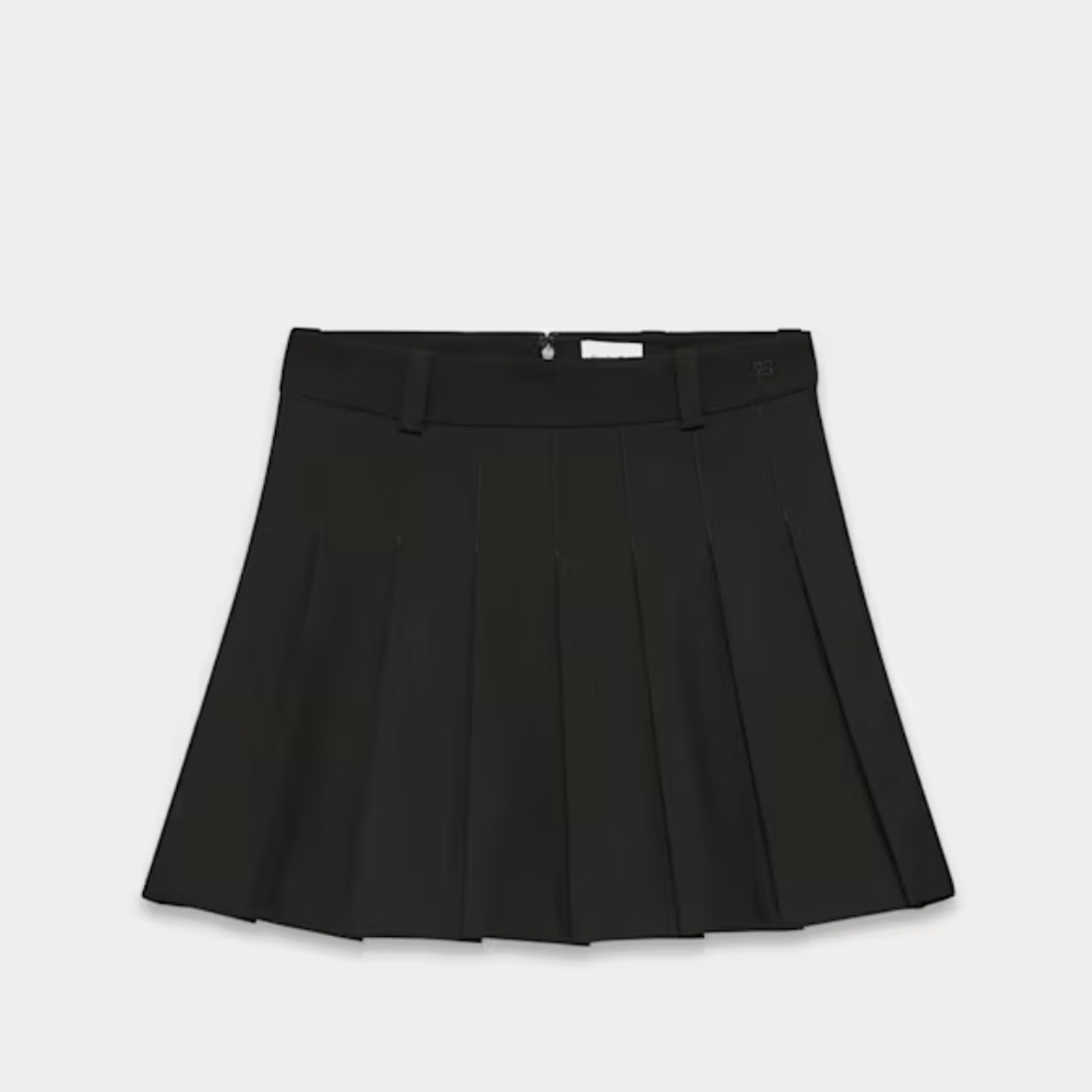 Sunday Best Pleated Micro Skirt